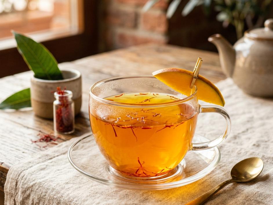 Safranlı Mango Çayı